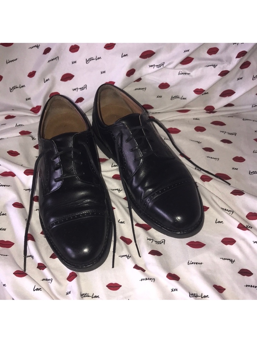 Dressports engineered by Rockport 8.5 M  Black Men's Leather Dress Oxford